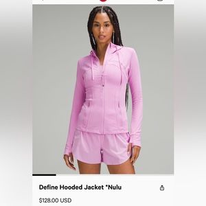 Lululemon Define Jacket Hooded